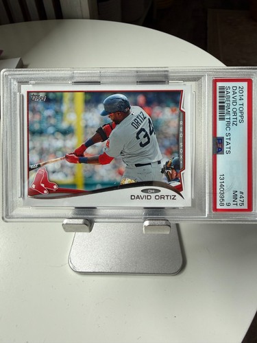 2014 Topps - David Ortiz #475 Sabermetric Stats PSA 9 POP 1 with none higher.