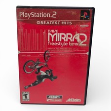 Dave Mirra Freestyle BMX 2 Greatest Hits Sony PlayStation 2 PS2 Tested Working