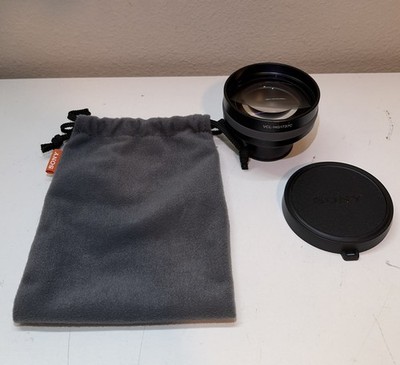 Sony Tele Conversion Lens X 1.7 Model VCL-HG1737C Made in Japan Exc. Condition