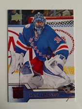 16 17 UPPER DECK HENRIK LUNDQVIST #375 RANGERS