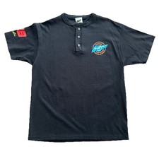 Vintage Nascar Shirt Mens Large Black Ernie Irvan #28 Tee 1994 Sam Bass Art