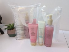 Mary Kay Satin Hands Pampering Set Blissful Pomegranate Full Size NEW LOT OF 2 