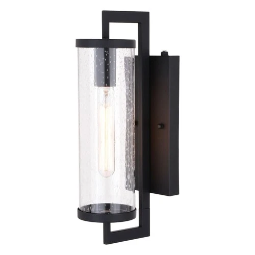 Morgan Park 1-Light Outdoor Wall Sconce in Contemporary and Cylinder Style 16 - Picture 1 of 9
