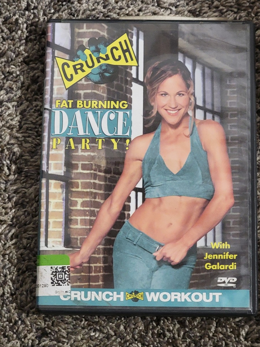 Crunch Fat Burning Dance Party! DVD Fitness Workout Jennifer