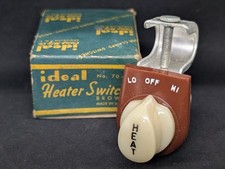 Nos Brown Illuminated 6 Volt Heater Control Switch W Bezel Gm Mopar Accessory