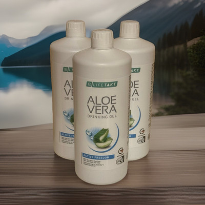 3 x LR LIFETAKT Aloe Vera Drinking Gel Active Freedom 1000 ml