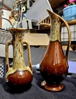 Matching Bohemian Style Ceramic Drip-Glaze Vase,  Water Pitcher  and Coffee Mug