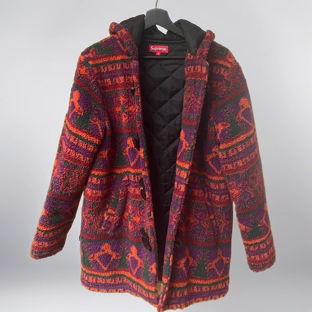 Supreme Fleece Sherpa - Rot - Spring 2016 - Inkl. Kaufbestätigung