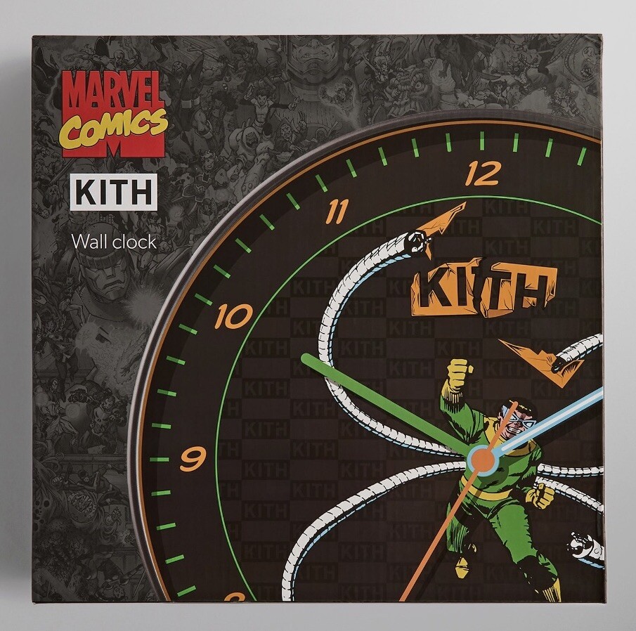 時計 Marvel Kith Universe Clock Marvel x Kith Universe Clock SS24 BRAND NEW IN HAND | eBay