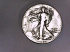 U S 1941 Walking Liberty 1/2 Dollar FINE