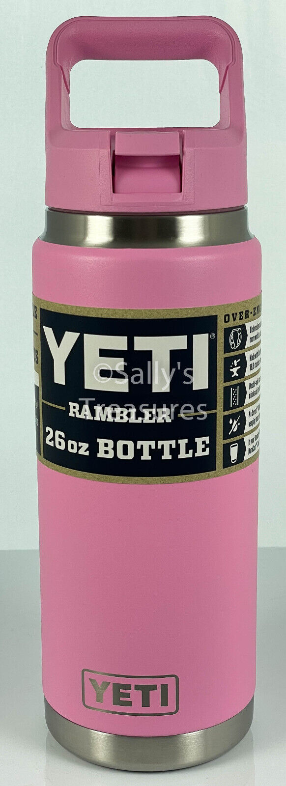 YETI Rambler 26oz Color Cap Bottle: Power Pink – Fiddle Stix Boutique