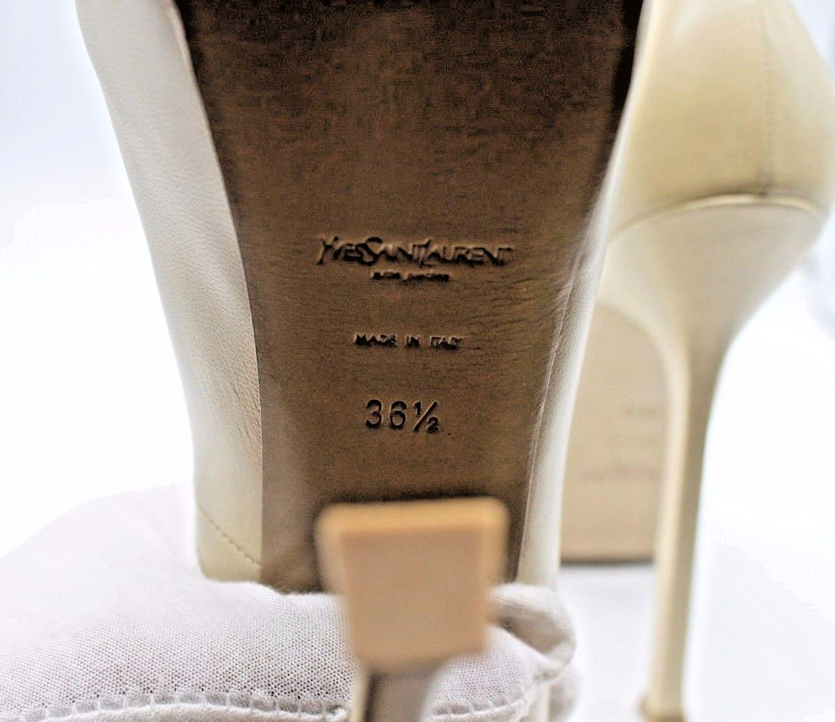 Scarpe con tacco alto Yves Saint Laurent taglia 6 5