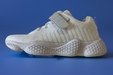 Tenis para niños Niños Niñas Escuela Zapatos para correr Transpirables Blancas Tenis Talla 33
