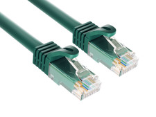 35ft Cat6a UTP 10G Ethernet Network Patch Cable Snagless 24AWG Bare Copper, G...