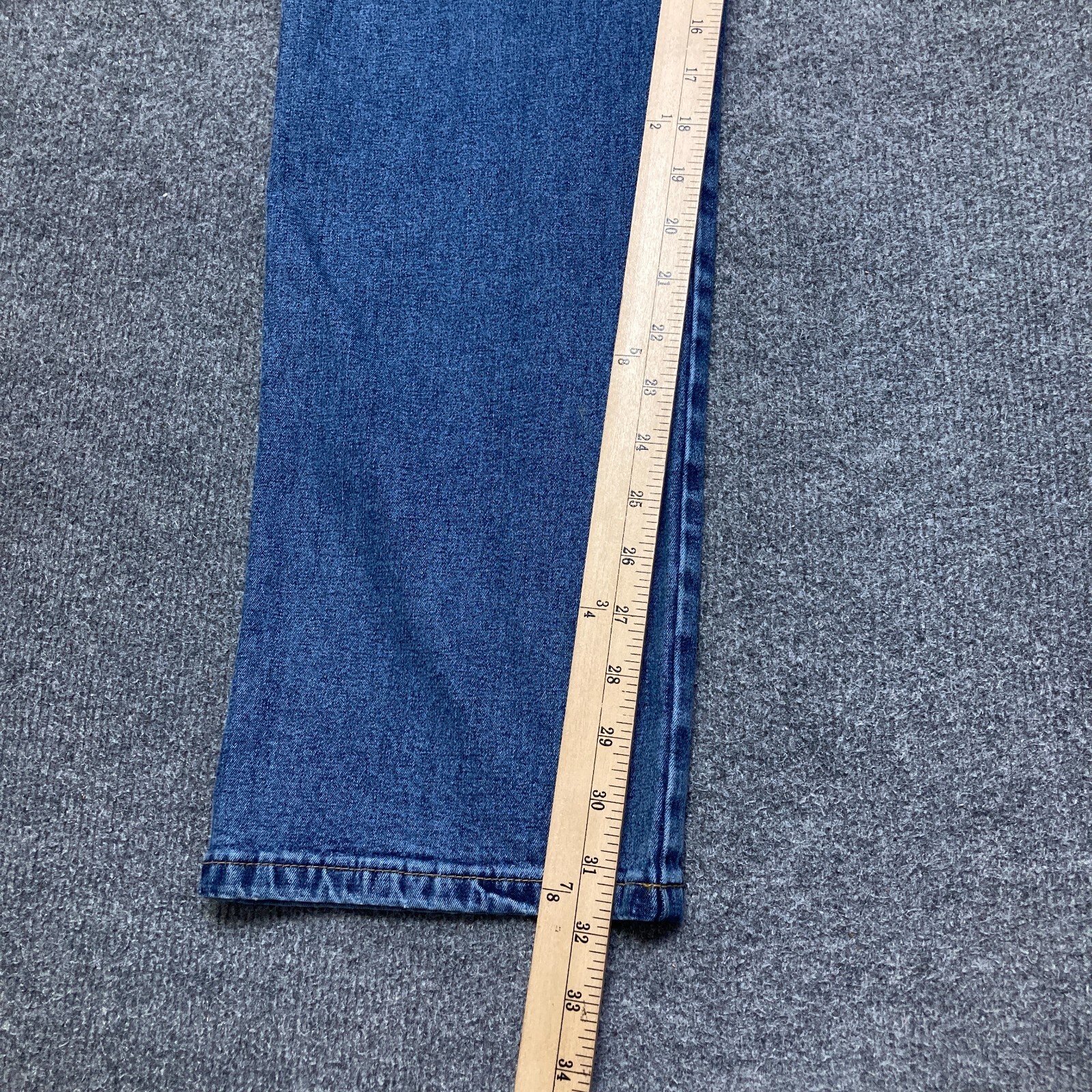 Wrangler 18MWZ Jeans Womens 15 32x32 Mid Rise Cowboy Cut Stretch Denim Pants