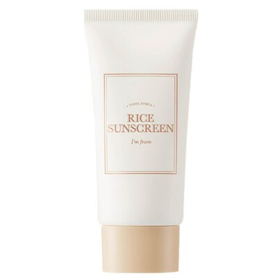 I'M FROM Rice SunScreen SPF50+ PA++++, Soothing, Korean Cosmetics,Kbeauty,Probe