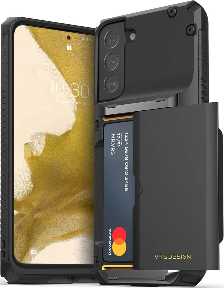 Funda para Samsung Galaxy S22 Plus/Ultra VRS® [Damda Glide Pro] con billetera para tarjetas Foto 4 de 4