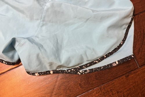 Nike Dri Fit Girls Running / Athletic Shorts - Size XS Blue/ White/Black - Picture 8 of 11