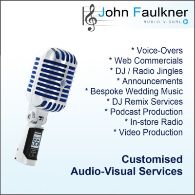Personalisierter DJ Jingle. Voice Over. DJ Drop. 20 Sekunden. Kostenlose digitale Lieferung.