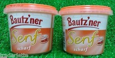 (22,25€/l) 2x Bautzner Senf aus Bautzen (Sachsen) SCHARF (2x200ml) Versand 0€
