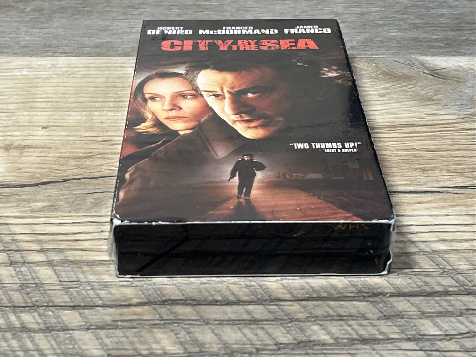 VHS City by the Sea - Robert De Niro/Fances McDormand 2001 Movie FACTORY SEALED - Imagem 3 de 4
