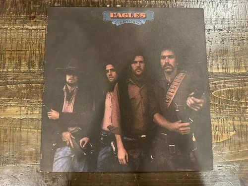 EAGLES Desperado original LP from 1973 (ASYLUM SD 5068). White Asylum Label