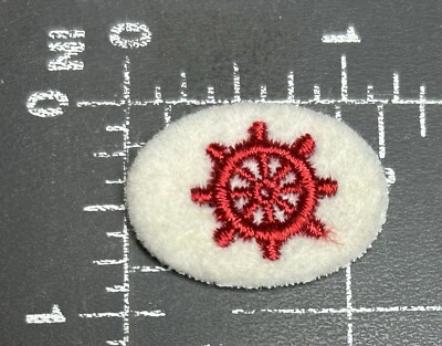 Anchor Applikation Patch Schiffsruder Steuerrad Marine Segeln