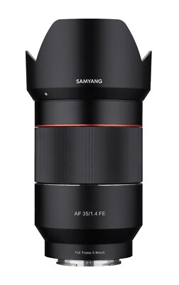 Samyang AF 35mm F1.4 High Speed Wide Angle Lens for Sony E Mount (SYIO3514-E)