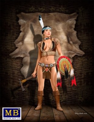 Thunder Spirit Western Style (Plastic Model Kit) 1/24 MasterBox 24019