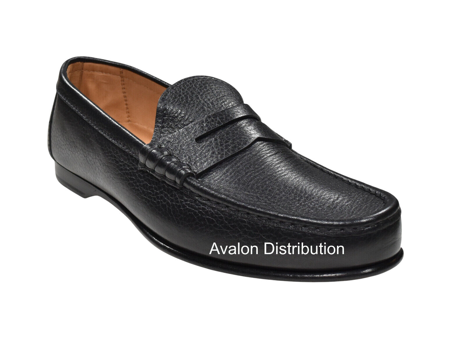 Ralph Lauren Purple Label Chalmers Deerskin Leather Penny Loafers New $995