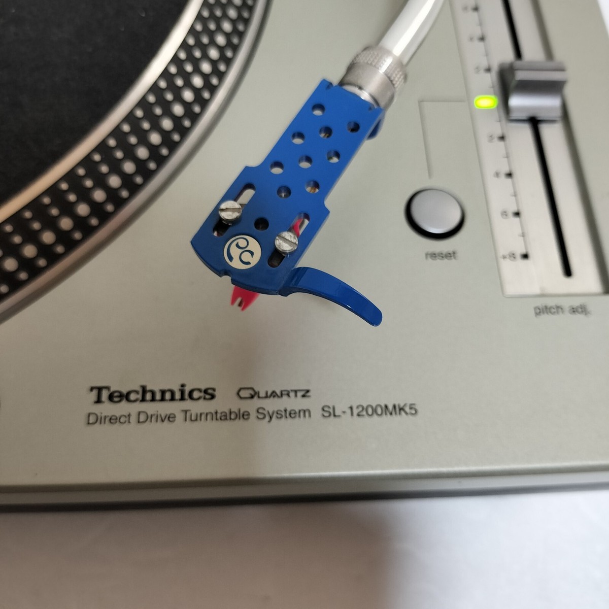 Technics SL-1200MK5 Silver Turntable Direct Drive Tested w