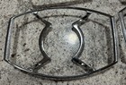 Corning Ware Chrome Metal Casserole Hot Dish Holder Trivet Rack Pyrex Lot Of 4 — photo 6