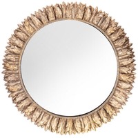 Spiegel Rund Dekospiegel Gold HäNgespiegel Badspiegel Wandspiegel Glamour