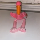 Ty Beanie Baby Pinky Flamingo 1995 Vintage