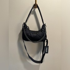 Mz Wallace Bowery Quilted Shoulder Bag Black