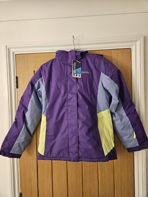 Mountain Warehouse Kinder Skijacke schneefest Fleece gefüttert Mädchen Wintermantel neu mit Etikett