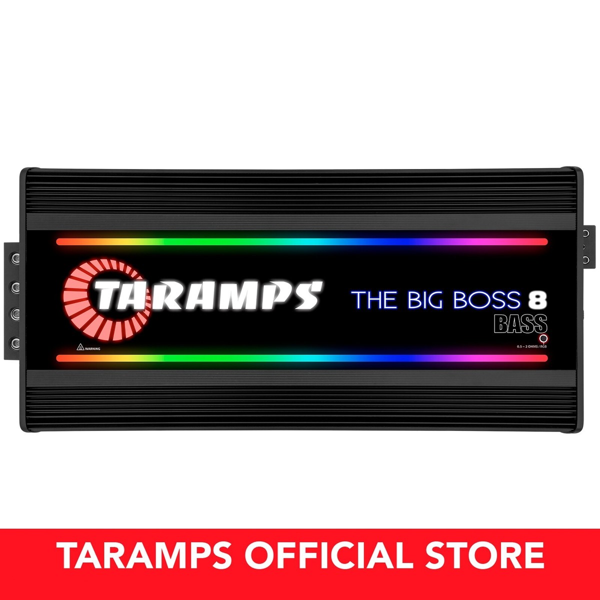 Taramps The Big Boss 8 Bass Black Amplifier 0.5~2 Ohms 8000W RMS