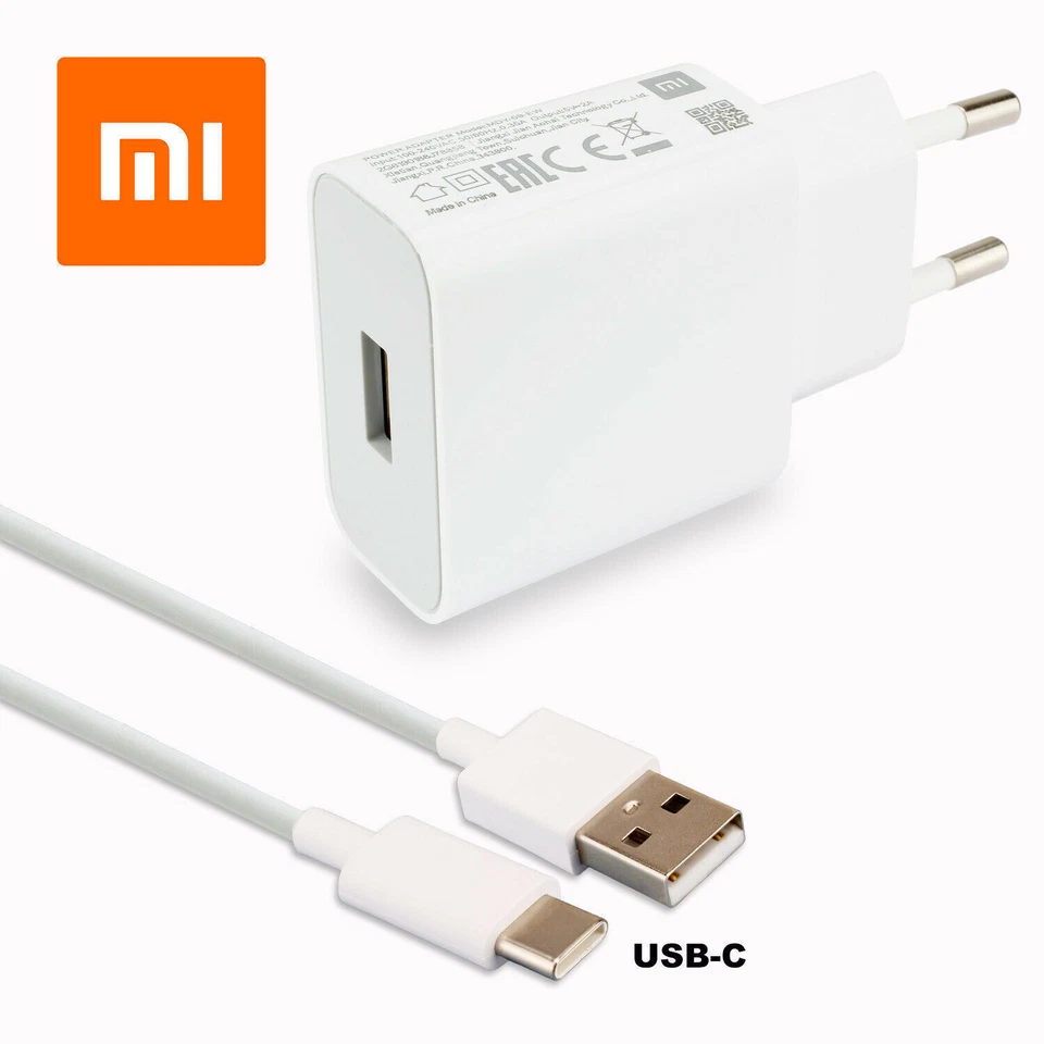 Original XIAOMI Ladegerät Netzteil Adapter Stecker Ladekabel USB TYP-C - Bild 3 von 4