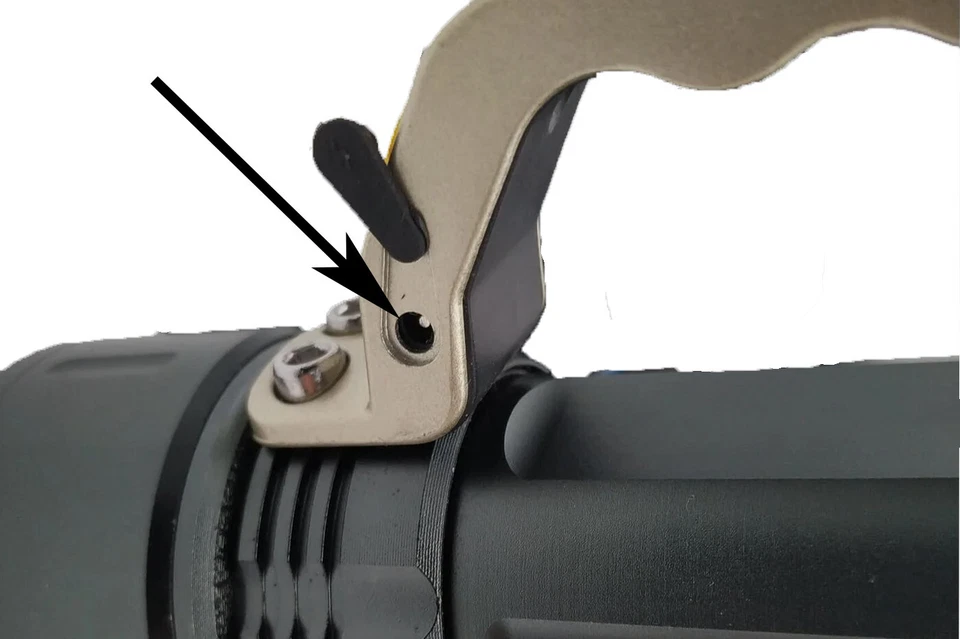 TORCIA FARO POTENTE RICARICABILE LED CREE XML T6 TATTICA MILITARE SOFTAIR - Immagine 4 di 4