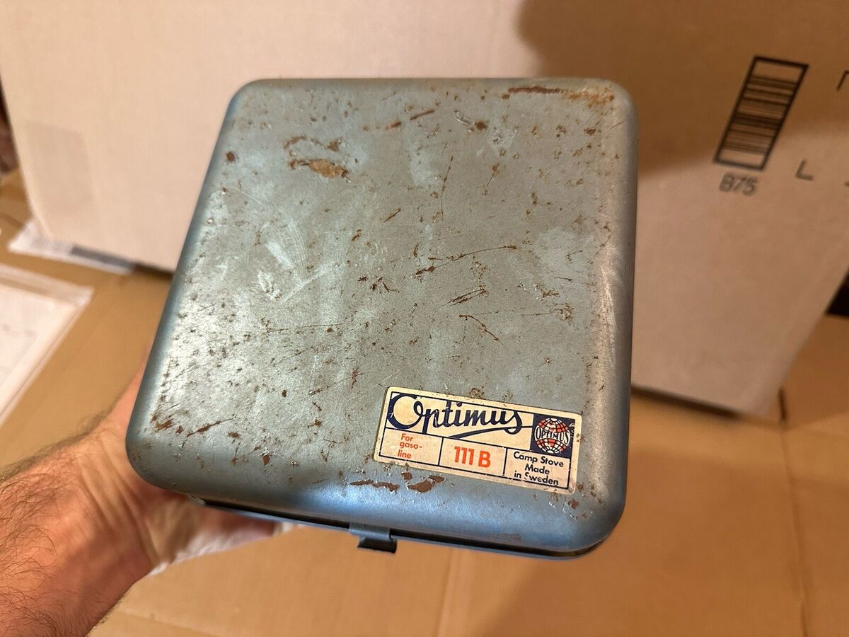 Optimus 111 Stove Hiker Camp Backpacking Portable White Gas Optimus 111 Stove Hiker Camp Backpacking Portable White Gas