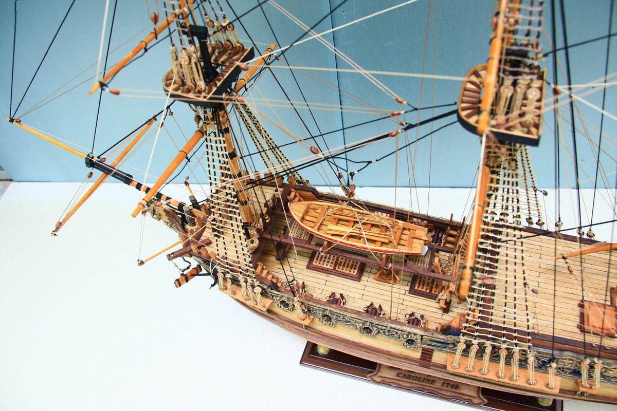船・ボート The  Yacht CAROLINE 1749 HMY Royal Caroline (1750) - Wikipedia