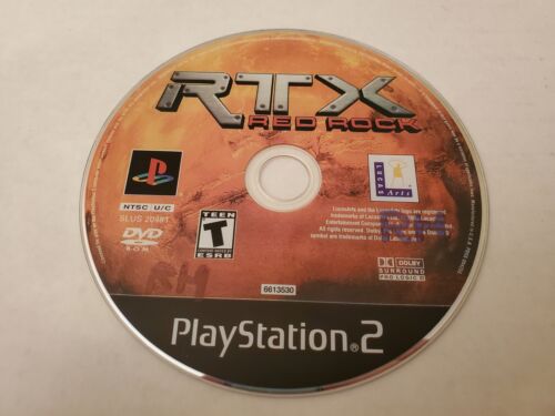 Rtx Red Rock (Playstation 2 Ps2) - Photo 1 sur 2