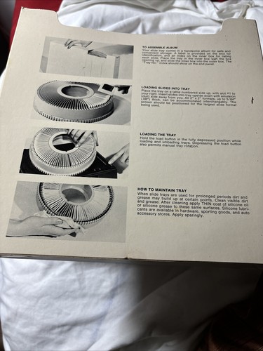Gaf Anscorama 100 Slide Tray In Excellent Condition Preowned And One New In Box - Picture 6 of 6
