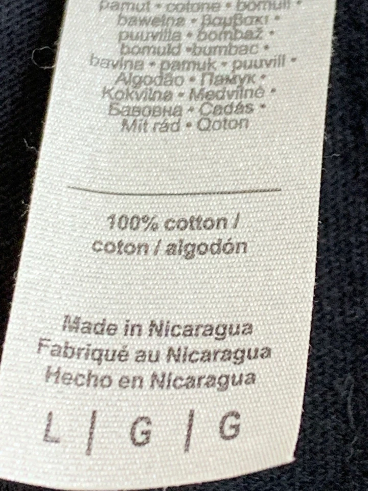 Camiseta negra Avalon Institute Las Vegas Beauty School L algodón 8917 Foto 4 de 4