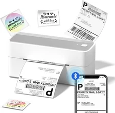 Bluetooth Shipping Label Printer Commercial Thermal Label Printer or Paper Lot