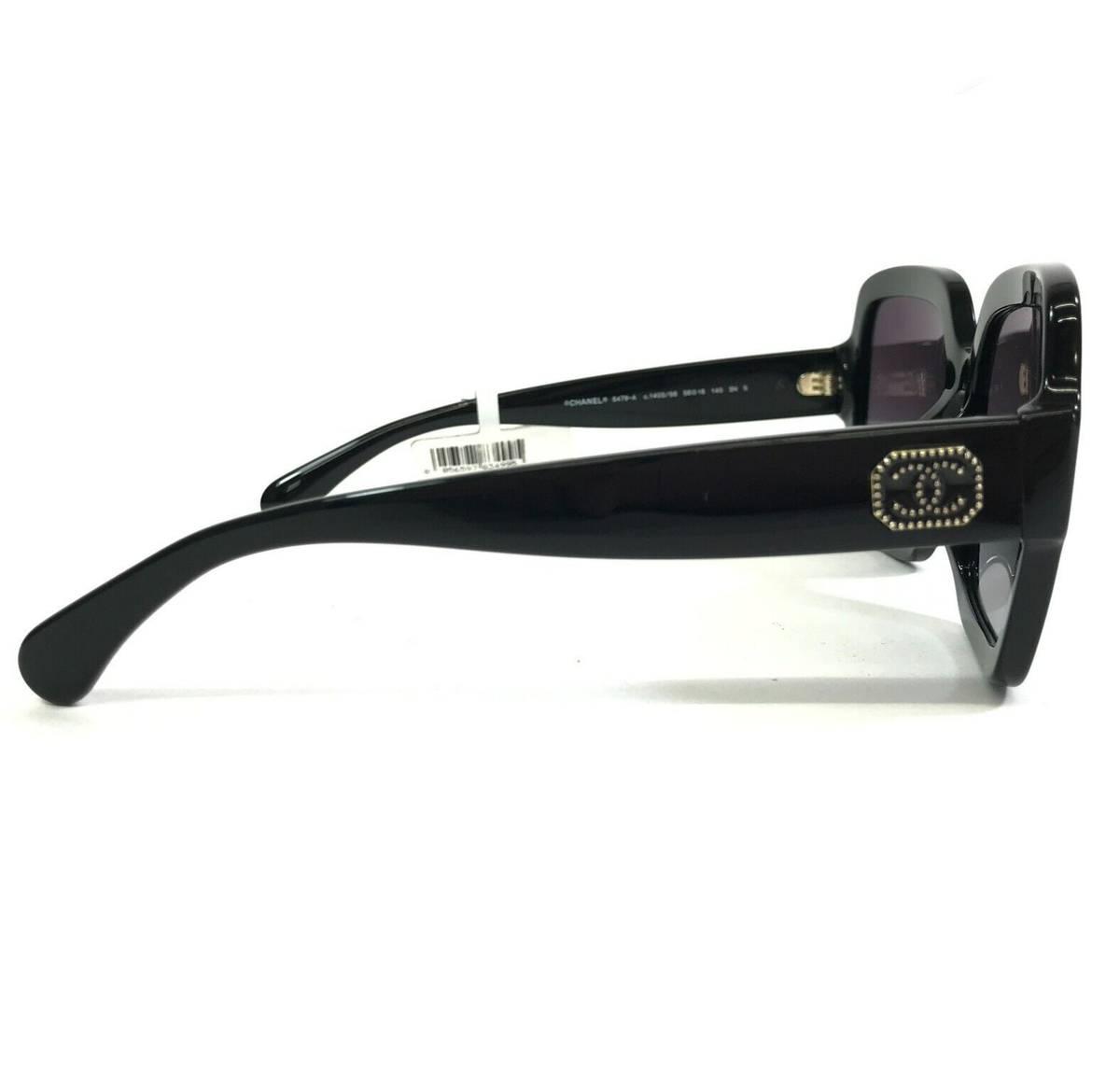 Chanel Sunglasses 5479-A c.1403/S6 Black Frames Gray Chanel Sunglasses 5479-A c.1403/S6 Black Frames Gray