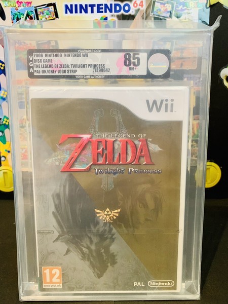 Nintendo Wii || Zelda Twilight Princess Vga 85 || Sealed Neu || Wata ||-image
