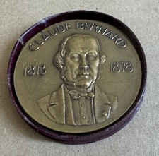 Médaille Claude Bernard. Paquebot. Compagnie Maritime. Chargeur Réunis 1950