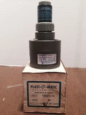 Plast-O-Matic True Blue 1/2" Valve PS050EPW11-PV