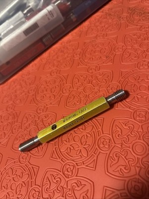 M10 X 1.5 6H  THREAD PLUG GAGE 10 GO NO GO PDS= 9.026 & 9.206 (Q36)